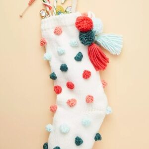 Anthro Pom Pom sally stocking